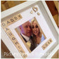 Daddy daughter frame