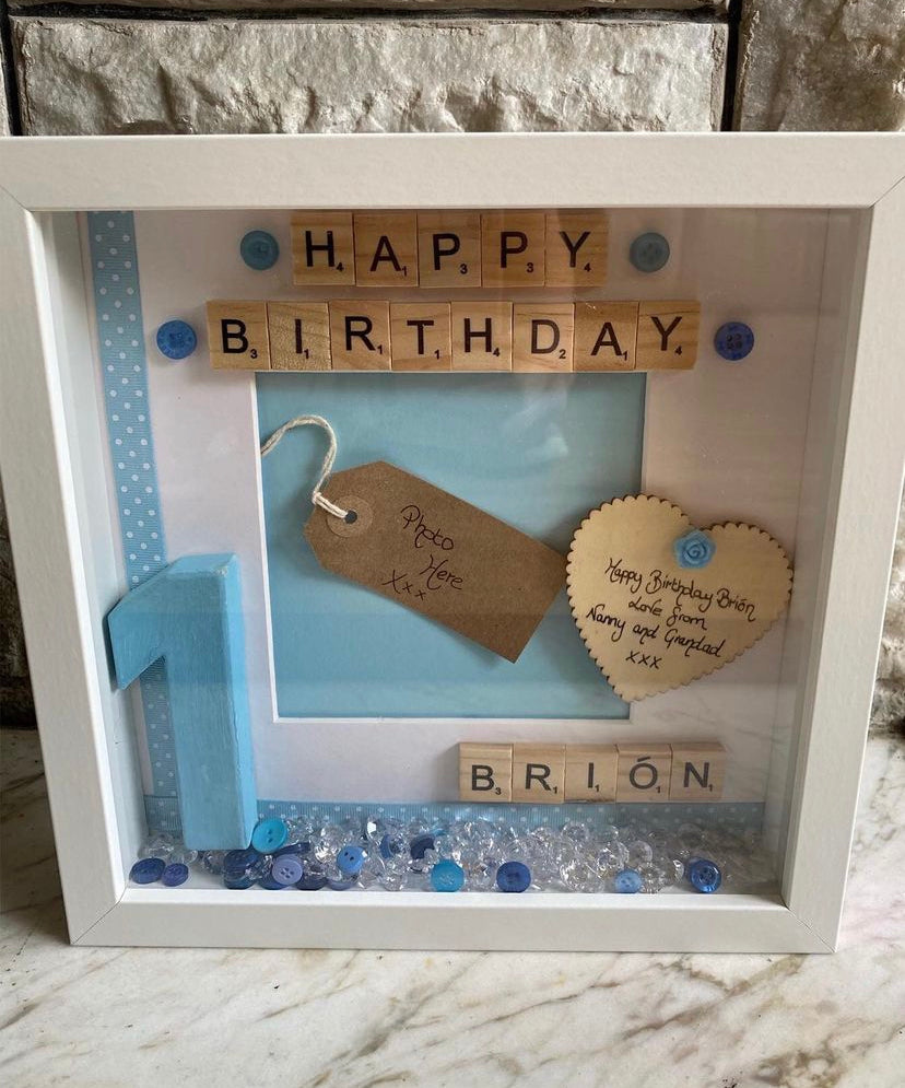 Birthday Frame-With Space For A Photo