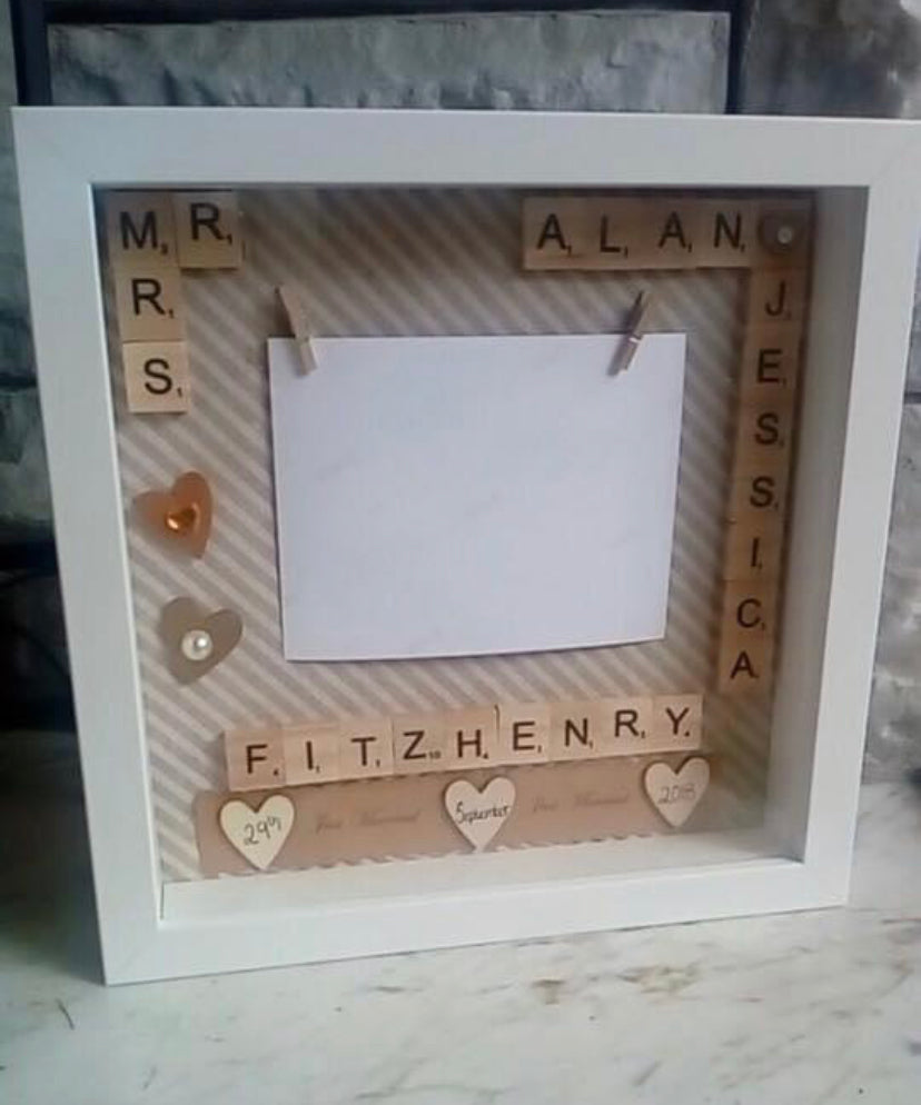 Wedding Frame With Photograph