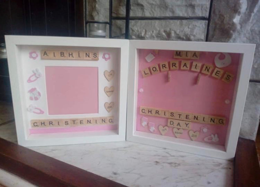 Christening Frame-With Photograph