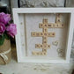 Family Scrabble Frame