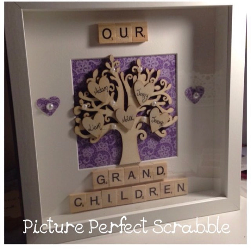 Grandchildren Family Tree Frame