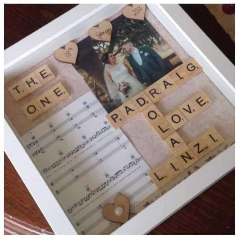 Wedding Frame With Wedding Song