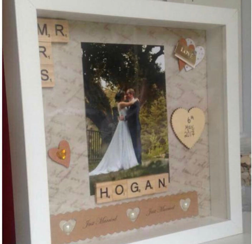 Wedding Frame With Photograph